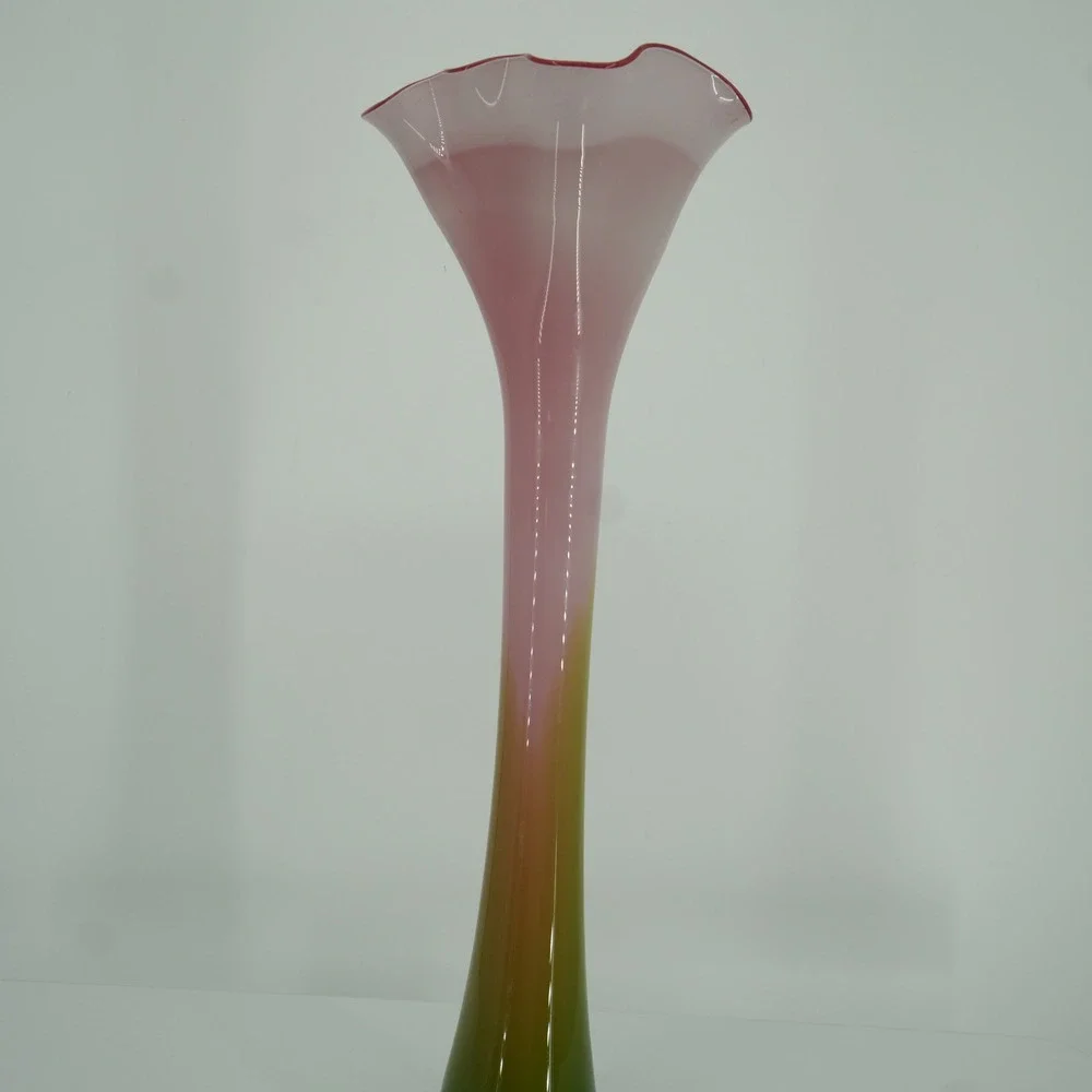 Art Glass Floor Vase 20